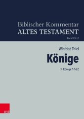 Biblischer Kommentar Altes Testament, Einbanddecke für Bd.9/2 (Thiel/Könige)