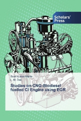 Studies on CNG-Biodiesel fuelled CI Engine using EGR 