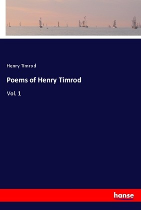 Poems of Henry Timrod 