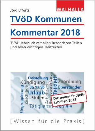 Tvöd Kommunen Kommentar 2018 Jörg Effertz 9783802979262 Bücher
