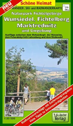 Cover des Artikels 'Doktor Barthel Karte Wander- und Radwanderkarte Naturpark Fichtelgebirge, Wunsiedel, Fichtelberg, Marktredwitz und Umgebung'
