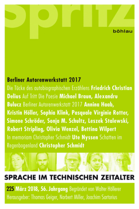 Berliner Autorenwerkstatt 2017