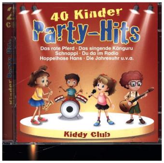40 Kinder Party-Hits, 2 Audio-CDs