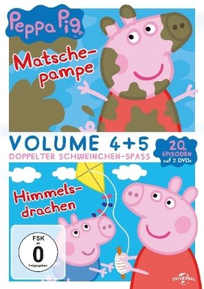 Peppa Pig - Matschepampe & Himmelsdrachen, 2 DVD