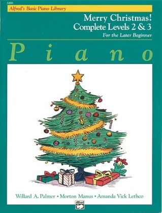 Alfred's Basic Piano Course: Merry Christmas! Complete Book 2 & 3 