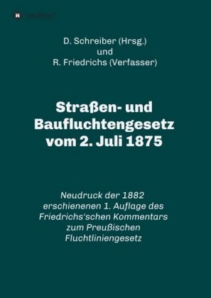 Straßen- und Baufluchtengesetz vom 2. Juli 1875 