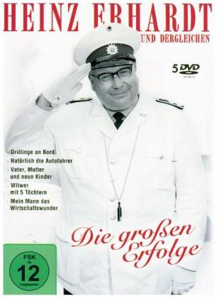 Heinz Erhardt - Die großen Erfolge, 5 DVDs 