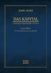 Das Kapital - Karl Marx. Hamburger Originalausgabe von 1867
