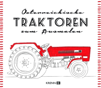 Österreichische Traktoren zum Ausmalen 