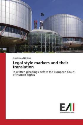 Legal style markers and their translation 