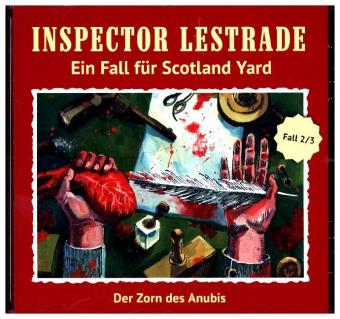 Inspector Lestrade - Der Zorn des Anubis, 1 Audio-CD 