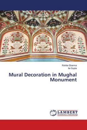 Mural Decoration in Mughal Monument 