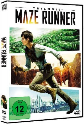 Maze Runner Trilogie, 3 DVDs, 3 DVD-Video
