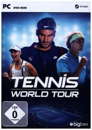 Tennis World Tour, 1 DVD-ROM 