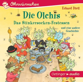 Die Olchis. Das Stinkersocken-Festessen und eine andere Geschichte, 1 Audio-CD