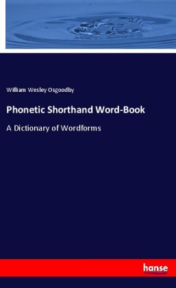 Phonetic Shorthand Word-Book 