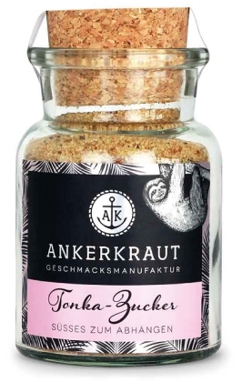 Ankerkraut Tonka-Zucker, Korkenglas 