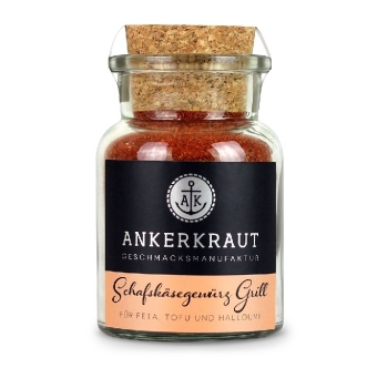 Ankerkraut Schafskäse/Feta Grillgewürz, Korkenglas 