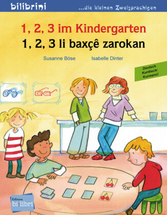 1, 2, 3 im Kindergarten, Deutsch-Kurmancî/Kurdisch