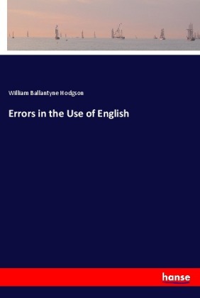 Errors in the Use of English 