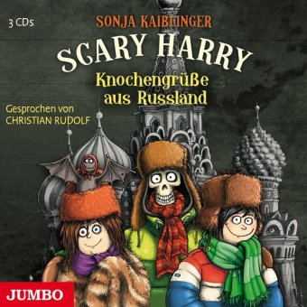 Scary Harry - Knochengrüße aus Russland, 3 Audio-CDs