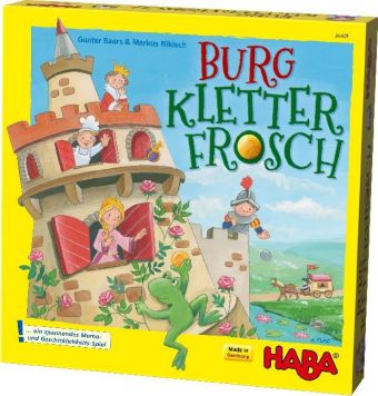 Burg Kletterfrosch (Kinderspiel)