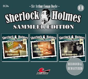 Sherlock Holmes Sammler Edition, 3 Audio-CD 