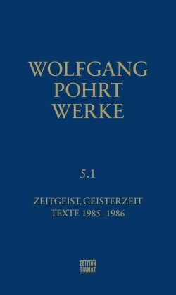 Zeitgeist, Geisterzeit & Texte (1985-1986) 