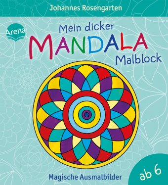 Mein dicker Mandala-Malblock - Magische Ausmalbilder 