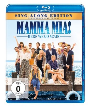 Mamma Mia! 2 - Here We Go Again, 1 Blu-ray (Sing-Along-Edition) 