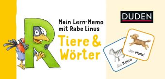 Mein Lern-Memo mit Rabe Linus - Tiere & Wörter (Kinderspiele) 