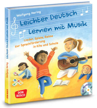 Leichter Deutsch lernen mit Musik, m. Audio-CD und Bildkarten, m. 1 Beilage