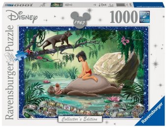Ravensburger Puzzle 19744 - Das Dschungelbuch - 1000 Teile Disney Puzzle für Erwachsene und Kinder ab 14 Jahren