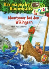 Das magische Baumhaus junior (Band 15) - Abenteuer bei den Wikingern Cover