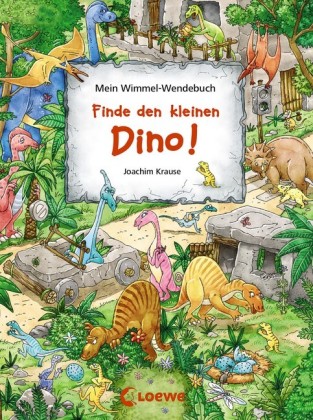 Mein Wimmel-Wendebuch - Finde den kleinen Dino! / Finde das blaue Auto! 
