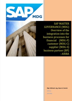 SAP Master Data Governance - Overview of the integration into the business processes for - financial (MDG-F) - customer 