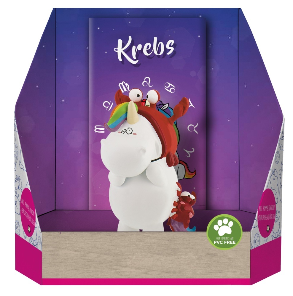 Pummeleinhorn Sammelfigur Sternzeichen Krebs Produkt