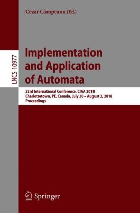 Implementation and Application of Automata 