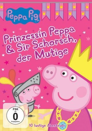Peppa Pig - Prinzessin Peppa & Sir Schorsch der Mutige, 1 DVD