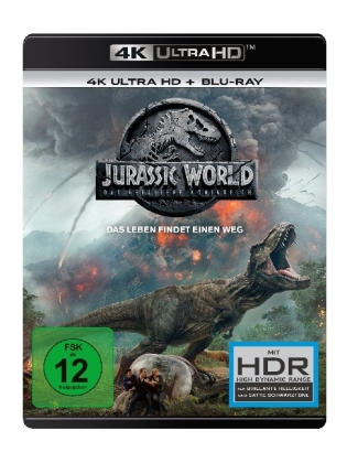 Jurassic World: Das gefallene Königreich 4K, 1 UHD-Blu-ray + 1 Blu-ray