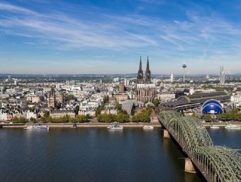 Skyline von Köln - 500 Teile (Puzzle) 