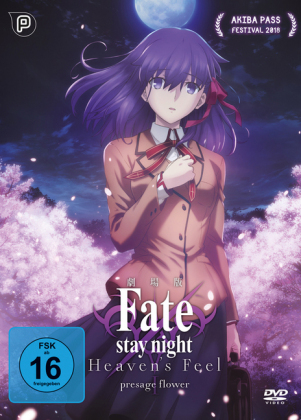 Fate/stay night Heaven's Feel I. Presage Flower, 1 DVD 