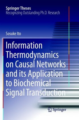 Information Thermodynamics on Causal Networks and its Application to Biochemical Signal Transduction 