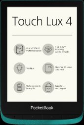 Pocketbook Touch Lux 4 Obsidian Black, E-Book Reader