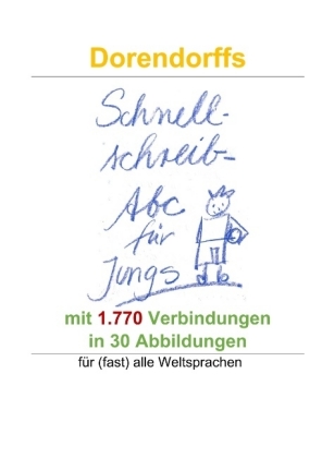 Dorendorffs Schnellschreib-Abc für Jungs mit 1.770 Verbindungen 