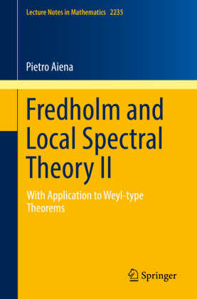 Fredholm and Local Spectral Theory II 