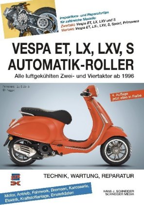 Vespa ET, LX, LXV, S Automatik-Roller
