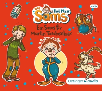 Das Sams 4. Ein Sams für Martin Taschenbier, 4 Audio-CD