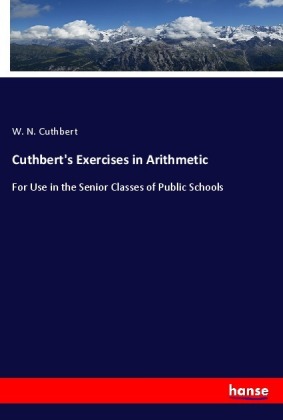 Cuthbert's Exercises in Arithmetic 