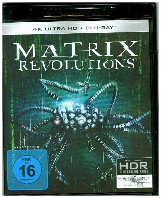 Matrix Revolutions 4K, 2 UHD-Blu-ray